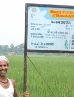 Rice demo plot Farmer Mr. Surendra Singh, Village Chintamanpur, Vaishali Bihar